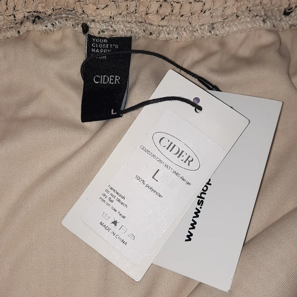 Cider Beige Tweed Mini Skirt with Black Speck - Picture 4 of 6